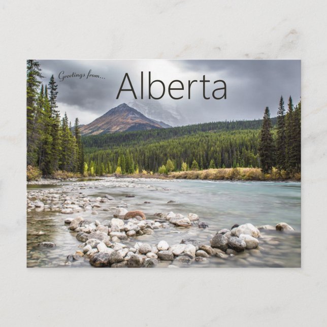 Banff National Park in Alberta Canada Postcard (Front)