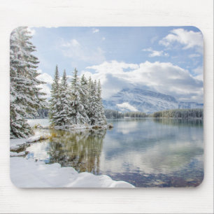 Banff National Park in winter Mouse Pad