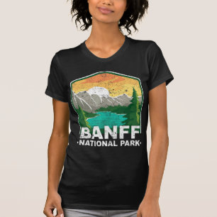 Banff National Park Lake Louise Canada Vintage T-Shirt