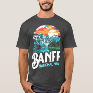Banff National Park Lake Louise Canada Vintage T-Shirt
