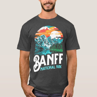 Banff National Park Lake Louise Canada Vintage T-Shirt