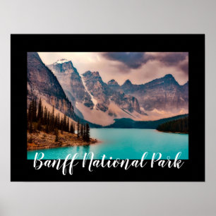 Banff National Park Lake Poster