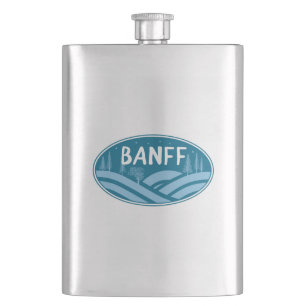 Banff National Park Outdoors Hip Flask