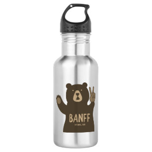 Banff National Park Peace Bear 532 Ml Water Bottle