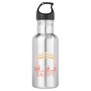 Banff National Park Retro Bear 532 Ml Water Bottle