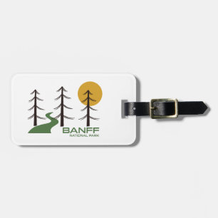 Banff National Park Trail Luggage Tag