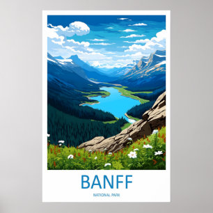Banff National Park Travel Print Wall Art Banff