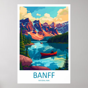 Banff National Park Travel Print Wall Art Banff