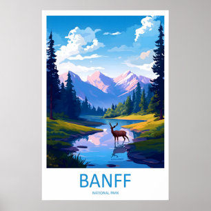 Banff National Park Travel Print Wall Art Banff