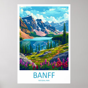 Banff National Park Travel Print Wall Art Banff