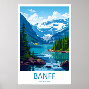 Banff National Park Travel Print Wall Art Banff
