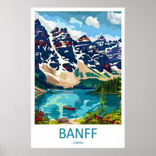 Banff National Park Travel Print Wall Art Banff