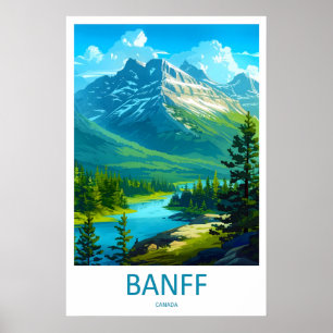 Banff National Park Travel Print Wall Art Banff
