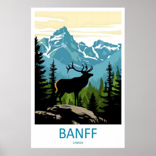 Banff National Park Travel Print Wall Art Banff