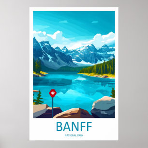 Banff National Park Travel Print Wall Art Banff