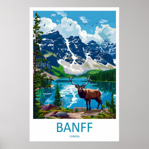 Banff National Park Travel Print Wall Art Banff