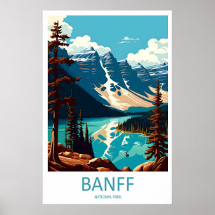 Banff National Park Travel Print Wall Art Banff