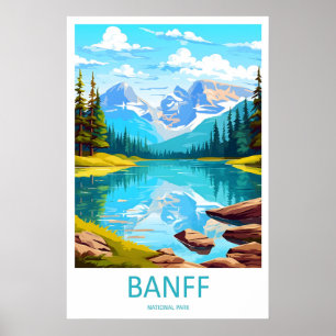 Banff National Park Travel Print Wall Art Banff