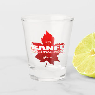 Banff NP (maple leaf) Shot Glass