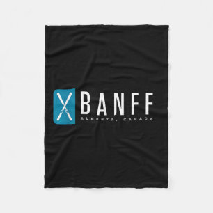 Banff Ski Fleece Blanket