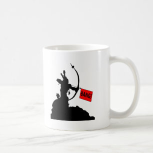 "BANG!" Arrow Funny Mug