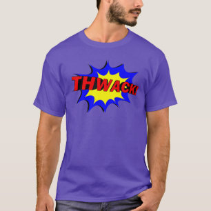 Bang Boom Pow Wham Comic Bubbles friends T-Shirt