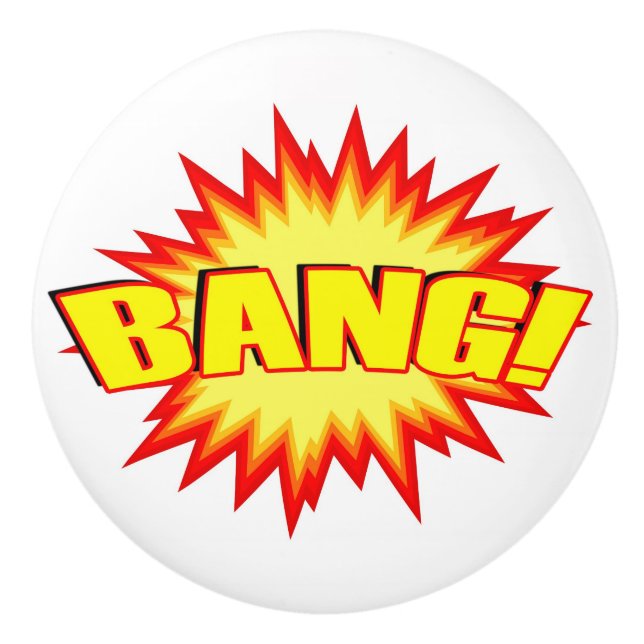 Bang! Ceramic Knob (Front)