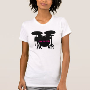 Bang Me Drum Set Pink Tee