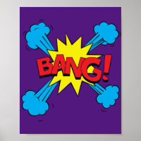 Bang! Vibrant Pop Art Comic Blast