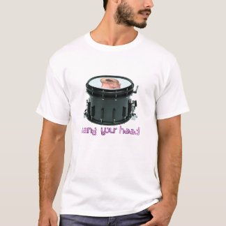 "Bang Your Head" Snare Drum Tee