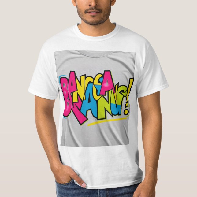 Bangarang! Vibrant Adventure Canvas T-Shirt (Front)