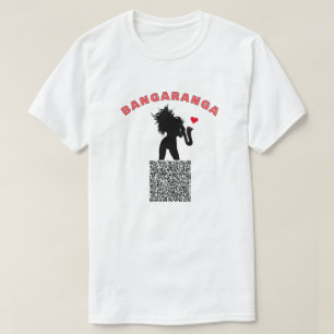 Bangaranga T-Shirt QR Code Jazz Misic Saxophone