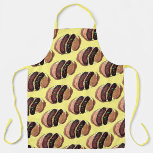 Bangers and Mash Sausage Potatoes British UK Food Apron