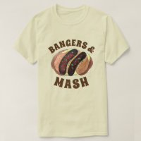 Bangers and Mash UK Food Sausage Potatoes