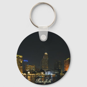 Bangkok at night key ring