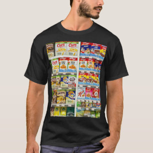 Bangkok Cereal Shelves: Foodland Editorial T-Shirt