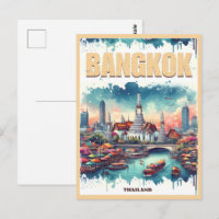 Bangkok city skyline - Thailand travel gifts