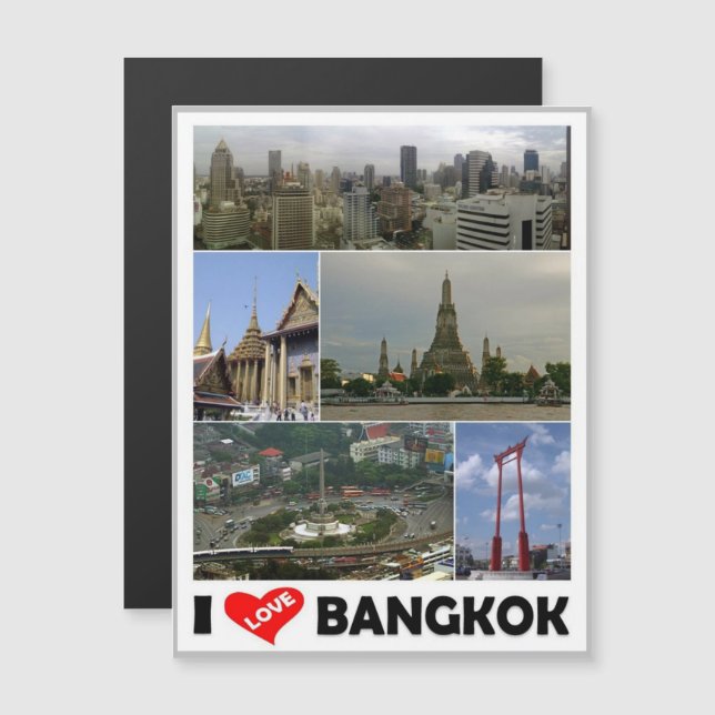 Bangkok - I Love - Thailand - (Front/Back)