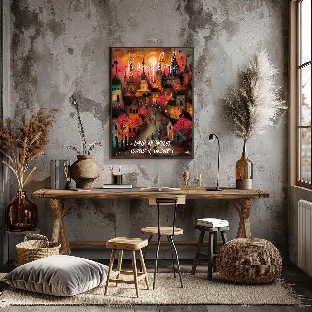 Bangkok: Land of Smiles Poster (Creator Uploaded)