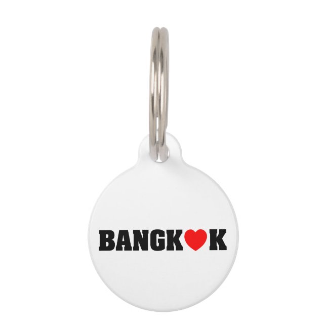 BANGKOK LOVE PET TAG (Front)