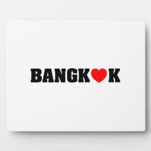 BANGKOK LOVE PLAQUE