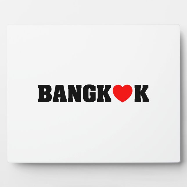 BANGKOK LOVE PLAQUE (Front)