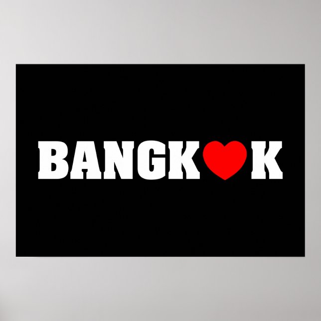 BANGKOK LOVE POSTER (Front)