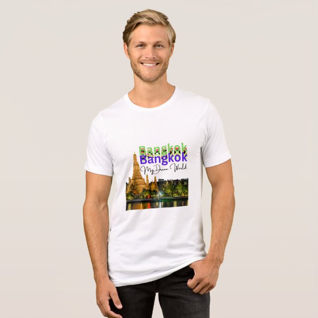Bangkok Nights Tri-Blend Shirt (Front Full)