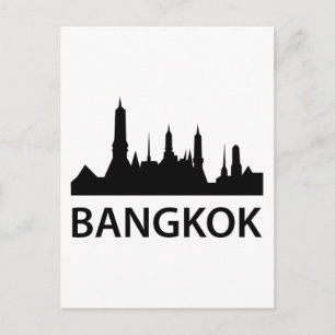 Bangkok Skyline Postcard