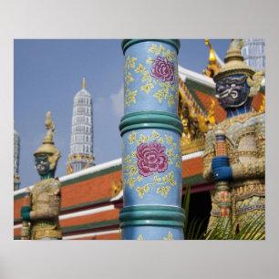 Bangkok, Thailand. Bangkok's Grand Palace 2 Poster
