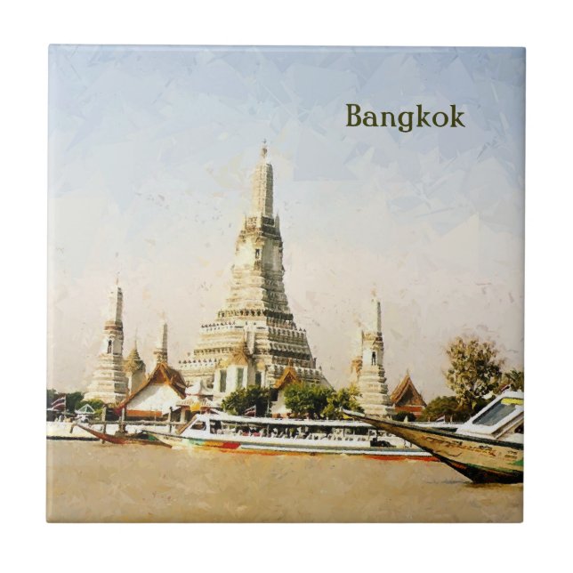Bangkok, Thailand Ceramic Tile (Front)