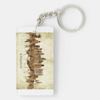 Bangkok Thailand Cityscape Key Ring