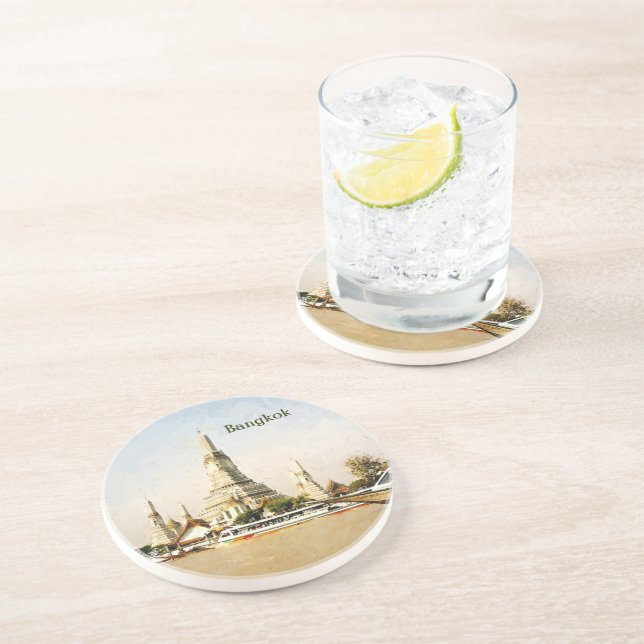 Bangkok, Thailand Coaster (Side)