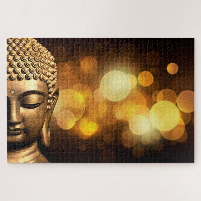Bangkok, Thailand | Gold Buddha Jigsaw Puzzle (Horizontal)